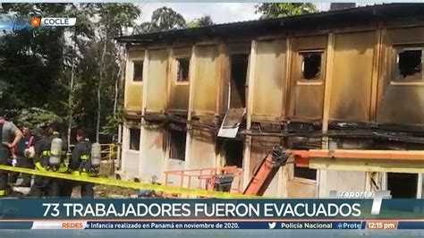 Se registra incendio en Minera Cobre Panamá una persona perdió la vida