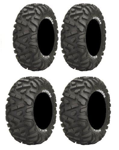 Buy Full Set Of Maxxis BigHorn Radial 25x8 12 And 25x10 12 ATV Tires 4