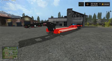 Fontaine Magnitude Lowboy V Trailer Farming Simulator Mod Ls