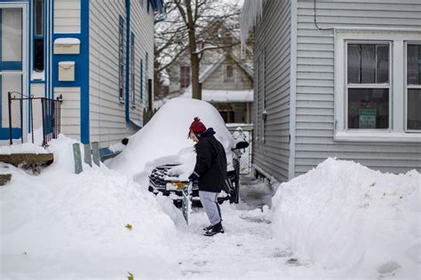 Tormenta De Nieve De Metros Cubre Nueva York Fotos Y Videos