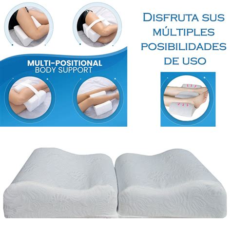 Almohada Cojín Entre Pierna en viscoelástica Memory Foam Tienda del