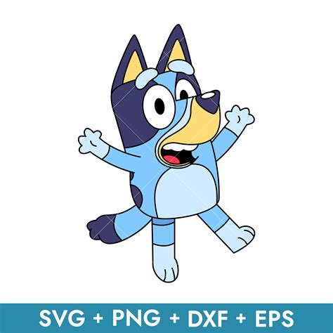 Bluey Svg Bundle Bluey Svg Png Dxf Bluey Heeler Svg Bluey Cutfile The