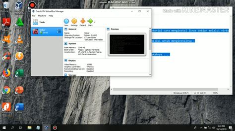 Cara Install Linux Debian Menggunakan Virtual Box Youtube