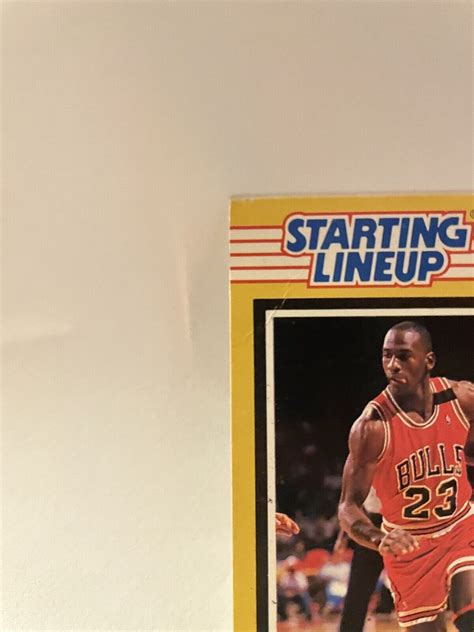 Mavin 1989 Michael Jordan Starting Lineup One And One Kenner Card