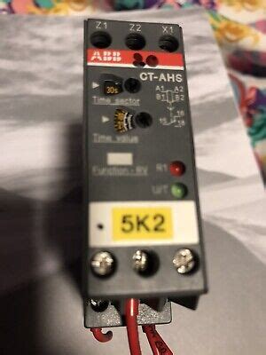 Abb Ct Ahs Off Delay With Auxiliary Supply Time Relay Ebay