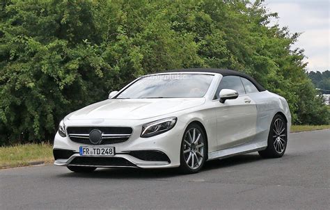 Spyshots Mercedes AMG S63 Cabriolet Gets Naked Before Big Reveal