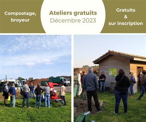 Agenda Prochains Ateliers Gratuits Sictom Du Sud Gironde