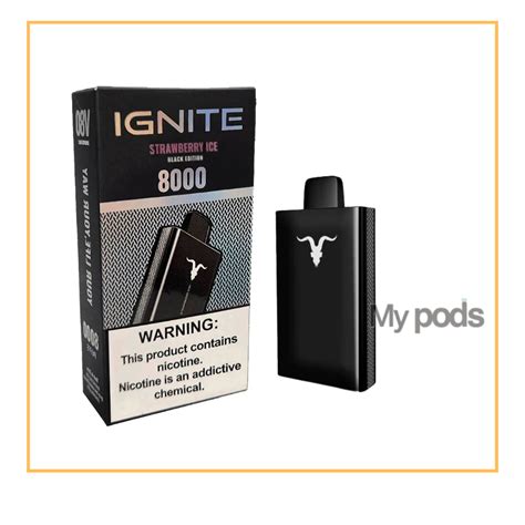 Ignite V Strawberry Ice Puffs Mypods