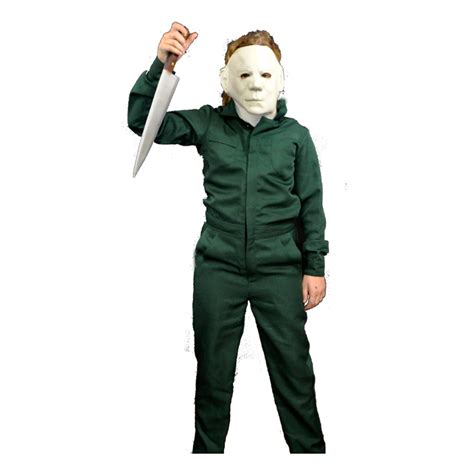 Halloween II Deluxe Coveralls - Child Size - Screamers Costumes