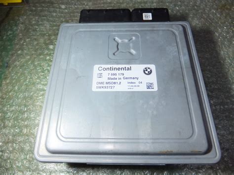 CENTRALITA UCE DEL MOTOR CONTINENTAL 5WK93727 BMW SERIE 1 E87 BMW