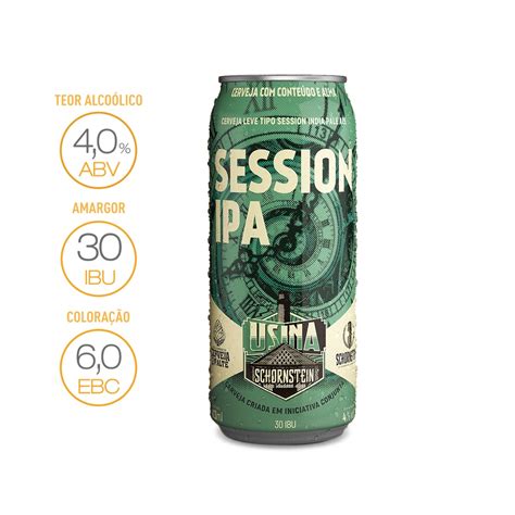 Cerveja Artesanal Schornstein Lata Session IPA 473ml Shopee Brasil