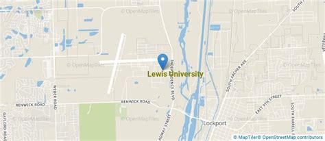 Lewis University Campus Map