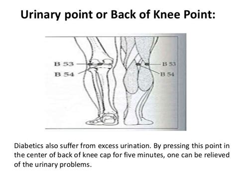 Acupressure points for diabetes