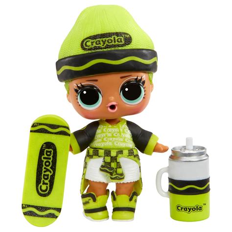 L O L Electric Lime Skater Dolls L O L Dolls