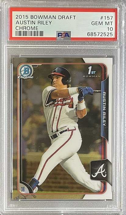 The Best Rookie And Prospect Cards Of Braves Star Austin Riley Cardlines