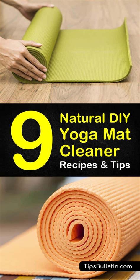 9 Simple But Effective Yoga Mat Cleaner Recipes Diy Yoga Mat Cleaner