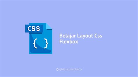 Belajar Css Tata Letak Web Dengan Flexbox CSS