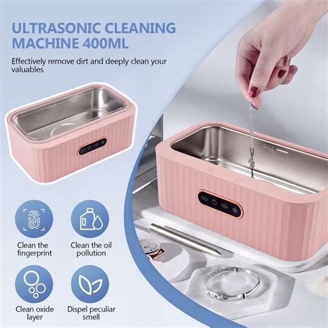 Nettoyeur Ultrasons Vusddy Khz Rose Chez Amazon Dealabs