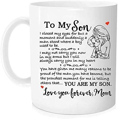 Amazon Birthday Gift For Son To My Son Love Mom Touching Quote