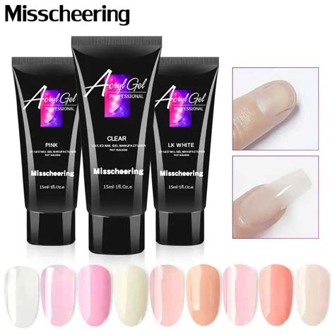 15ml Crystal Extend Uv Nail Gel Extension Builder Led Gel Nail Art Gel