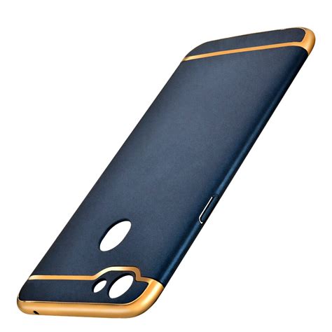 For Oppo F5 PC Case Luxury Electroplated 3 In 1 Hard PC Case For Oppo