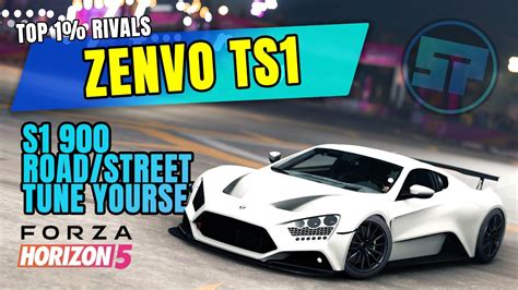 Forza Horizon Zenvo Ts How To Tune Your Own S Road