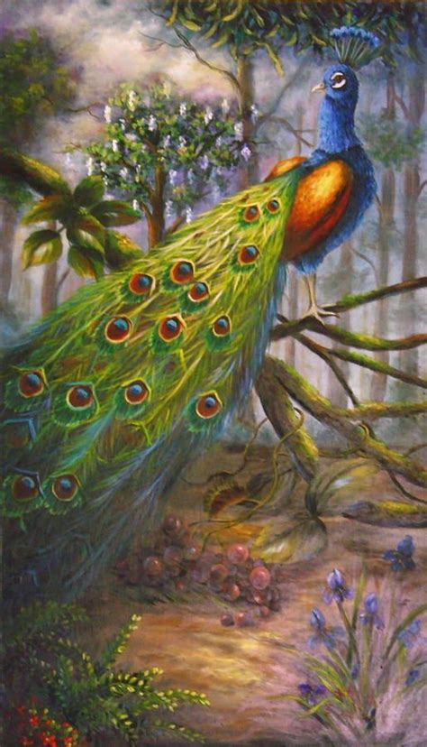 160 best Peacock Artwork images on Pinterest | Peacocks, Peacock ...