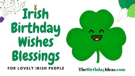 Irish Birthday Wishes & Blessings | Irish birthday wishes, Irish ...