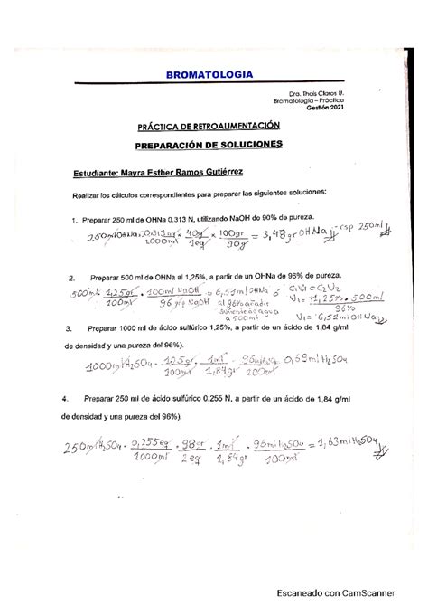 bromato practica Bromatología Studocu