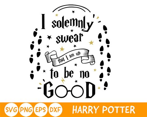 I Solemnly Swear Svg Harry Potter Svg I Solemnly Swear That Etsy