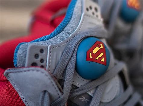 Reebok Shaq Attaq X Dc Comics Superman L Homme D Acier