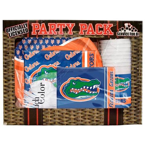 Florida Gators Game Day Party Pack Florida Gators Game Party Packs