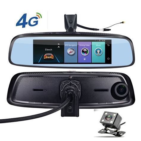 7 84 4G Car Camera Mirror Android 5 1 GPS DVR WIFI Dash Cam ADAS