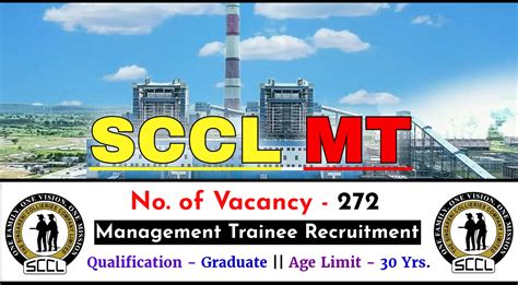 SCCL MT Recruitment 2024 For 272 Vacancies Out Check Eligibility