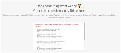 Bug Report Typeerror Cannot Read Properties Of Undefined Reading