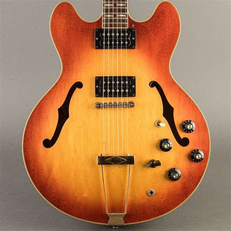 Carter Vintage Gibson Es 345 Td 1975 Cherry Sunburst Carter