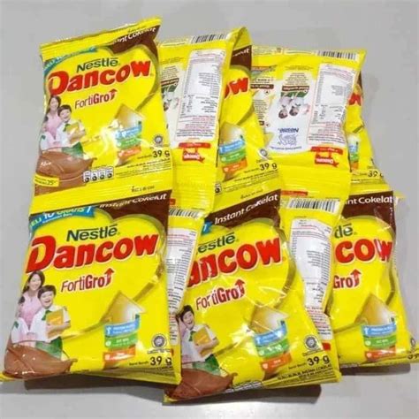 Jual Dancow Fortigro Instant Coklat Gr Sachet Karton Di