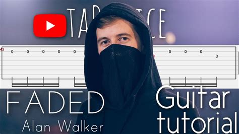 Faded Alan Walker Guitar Tabs Easy Youtube