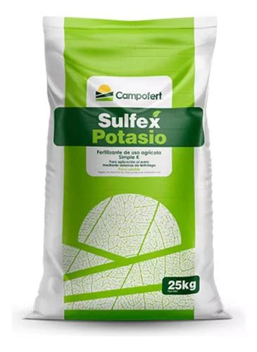 Sulfato De Potasio Soluble Hidroponía X Saco