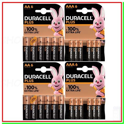 Batterie Duracell Plus Pile Aa Stilo Aaa Ministilo Alcaline