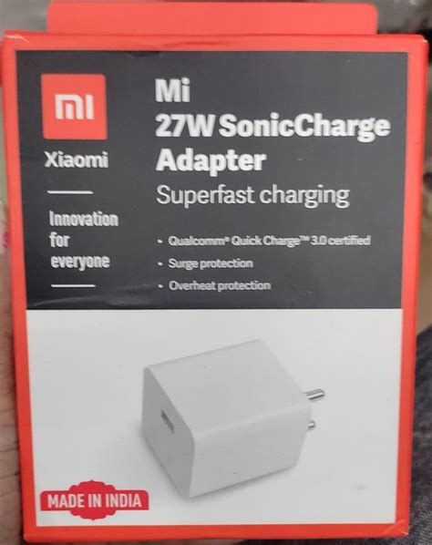 Mi Sonic Charge Adapter At Best Price In Mumbai By Nakoda International