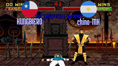 Ft Mk Kungbiero Cl Vs Chino Mk Ar Mortal Kombat Fightcade