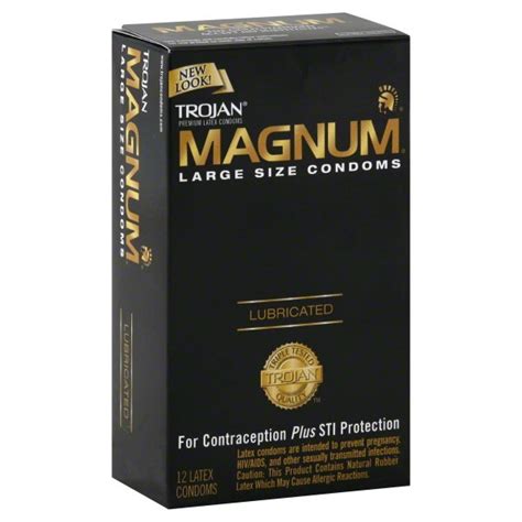 TROJAN MAGNUM CONDOMS - DailysBox