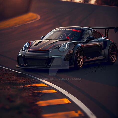 Ekortal Black Porsche 911 Gt3 Rs By Ekortal On Deviantart