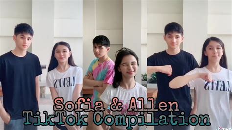 Sofia Pablo And Allen Ansay TikTok Compilation TikTok 2020 YouTube