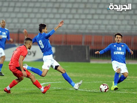 الأزرق الأولمبي يتغلب على نظيره الفلسطيني وديا بهدف وحيد جريدة