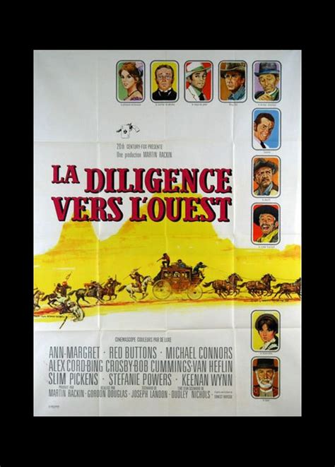 Affiche DILIGENCE VERS L OUEST LA Gordon Douglas CINESUD Affiches