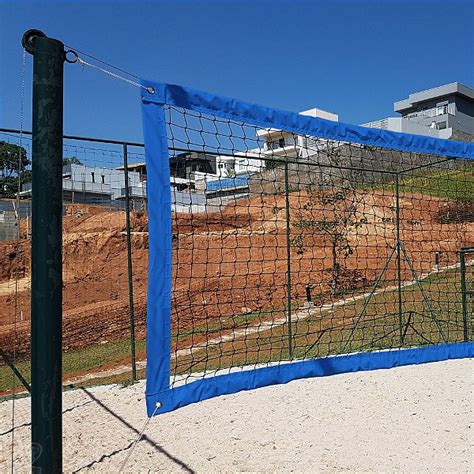 Rede Multisport Beach Tennis Futev Lei V Lei De Praia Azul Gismar