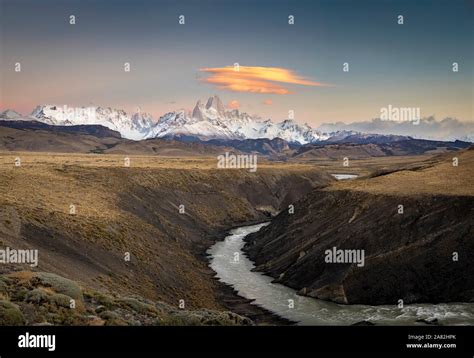 Patagonia mountains range hi-res stock photography and images - Alamy