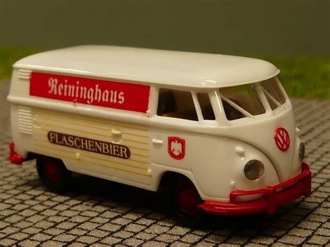 Modellspielwaren Reinhardt 1 87 Brekina 1730 VW T1 B Reininghaus